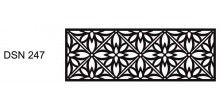 MDF lazer kesim Desen 247